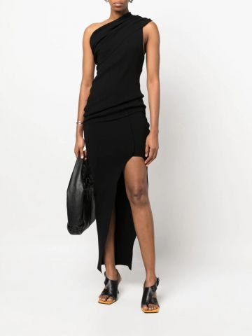 Black Theresa asymmetric Skirt