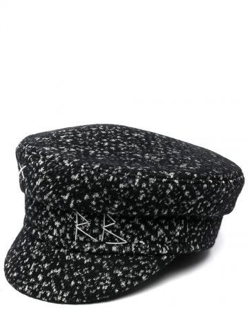 Tweed bake blackr boy cap