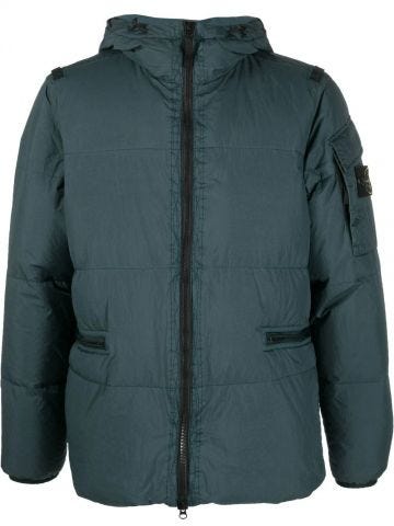 Down jacket with Compass application