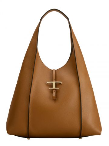 Timeless Hobo bag in leather big