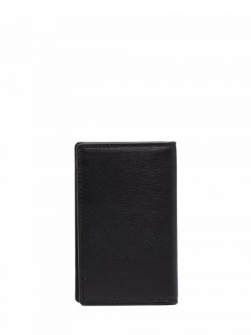 Black bi-fold leather Wallet