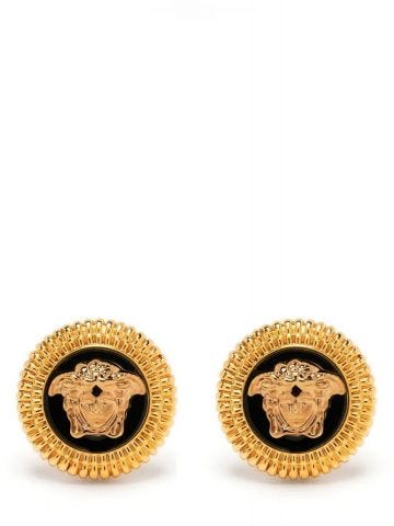 Gold Medusa stud Earrings