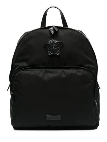 Medusa Head motif black Backpack