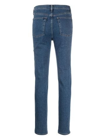 Straight Authentic high-rise slim-cut jeans