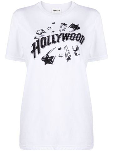Colly Hollywood-print T-shirt