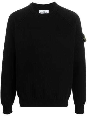 Black sweatshirt with Compass logo
