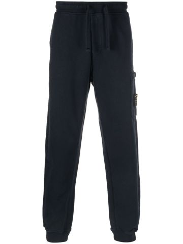 Blue sport pants with Compass patch