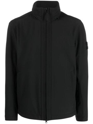 Black zippered jacket
