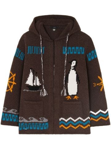 The Nautical knitted hoodie