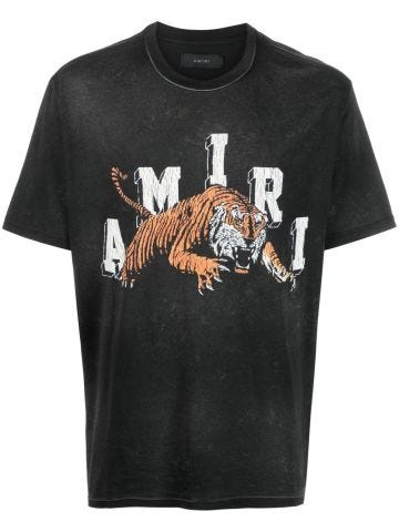 Black Vintage Tiger T-shirt