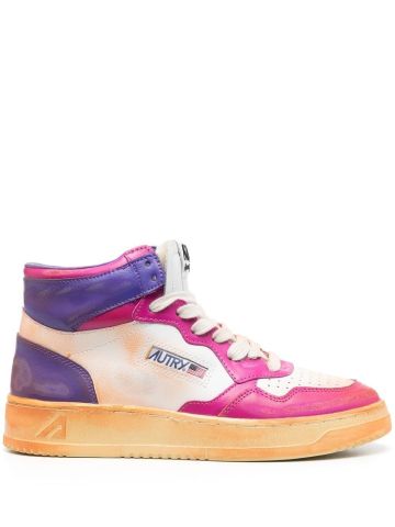 Medalist multicolour high trainers
