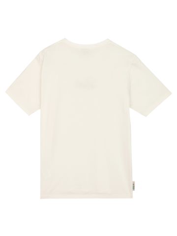 T-shirt bianca con ricamo Staple