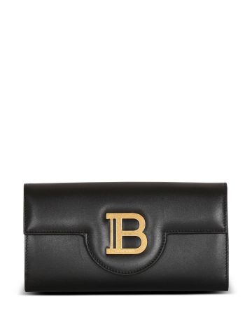 Black wallet bag B-Buzz in smooth leather