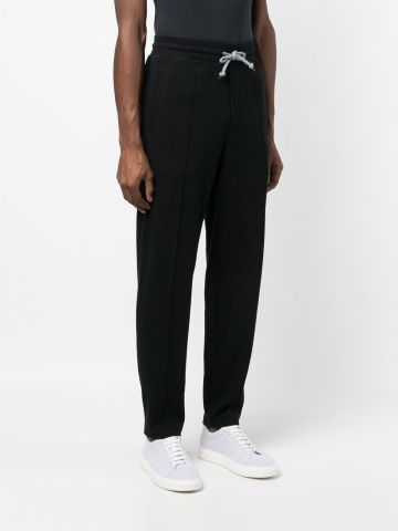 Black drawstring sport pants