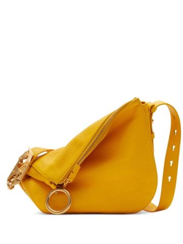 Tasche zip-up leather shoulder bag