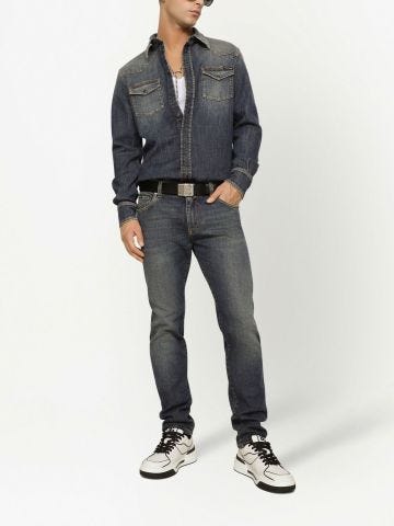 DG Essentials blue slim jeans