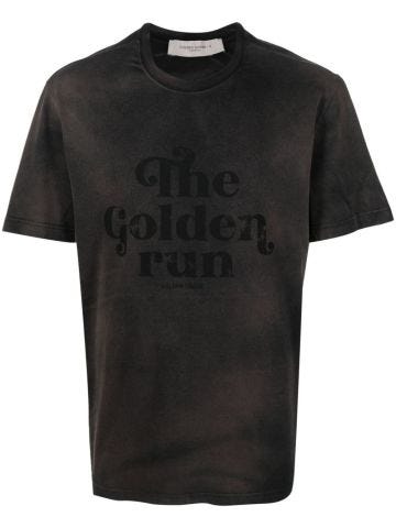 Black T-shirt The Golden run