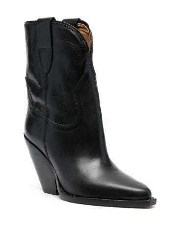 Black texan boots