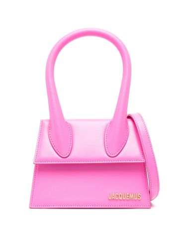 Le Chiquito Moyen neon pink bag