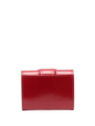 Le compact Bambino glossy red wallet