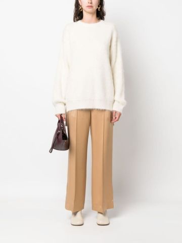 Ivory long-sleeved sweater