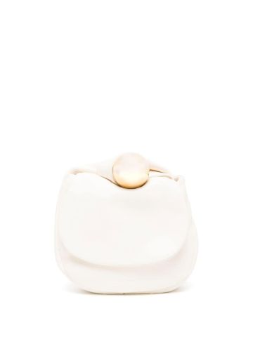 Small ivory Sphere clutch