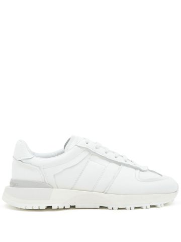 White 50-50 trainers