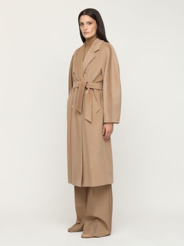 Madame camel double-breasted coat
