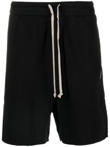 Moncler + Rick Owens Logo-appliqué shorts