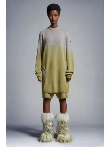 MONCLER + RICK OWENS Maglione Subhuman in cashmere