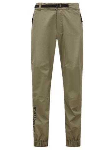 Green GORE-TEX trousers