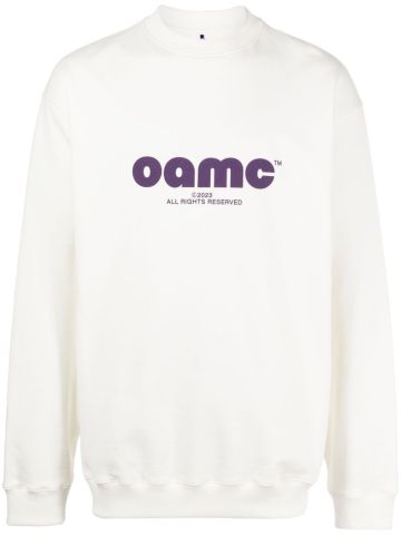 Logo-print crew-neck sweatshirt