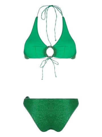 Set bikini verde Lumière