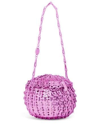 1969 Ball pink metal shoulder bag