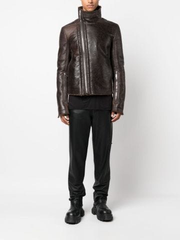 Bauhaus leather jacket
