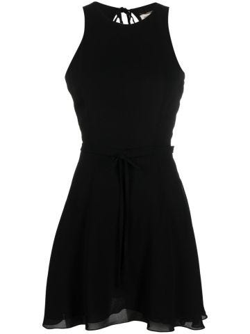 Open-back sleeveless dress