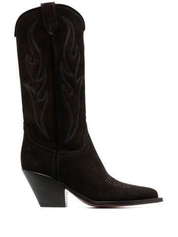 Santa Fe Brown Cowboy Boots