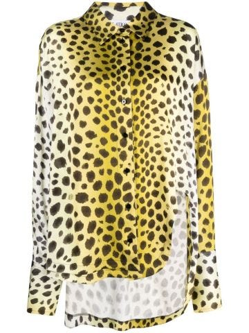 Kota leopard print shirt