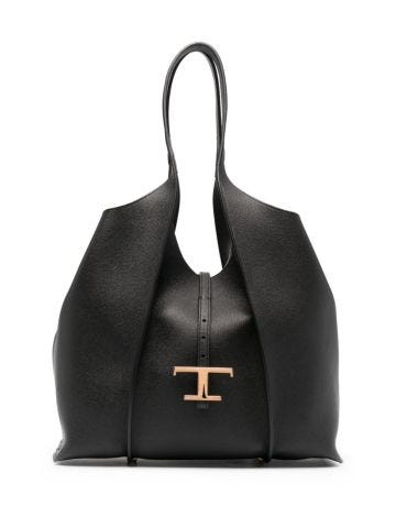 Black T Timeless medium tote bag