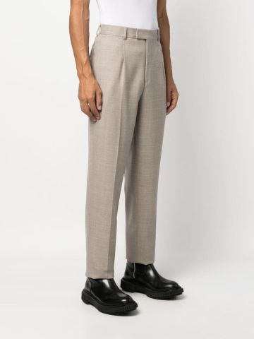 Straight-leg trousers