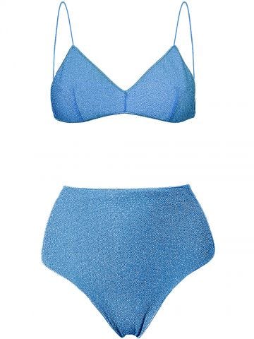 Oséree x Gente Roma High-Waisted Lumière Two-Piece swimsuit