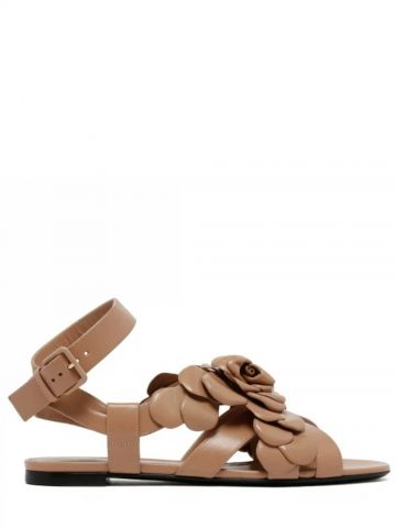 Beige Atelier shoe 03 rose edition flat sandals