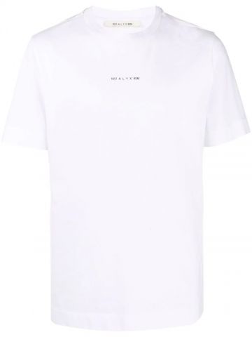 T-shirt bianca con stampa grafica