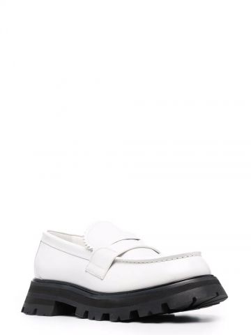 White Wander Loafers