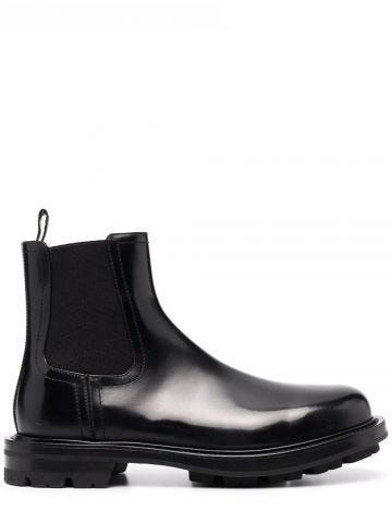 Tread Chelsea black ankle Boots