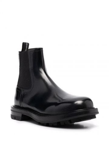 Tread Chelsea black ankle Boots
