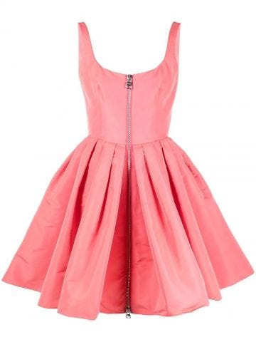 Zip detail pink Dress
