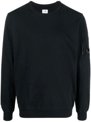 Lens motif black Sweatshirt