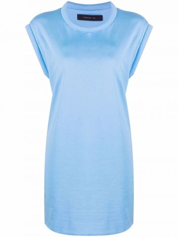 Light blue T-shirt Dress