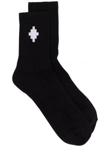Black Cross Socks